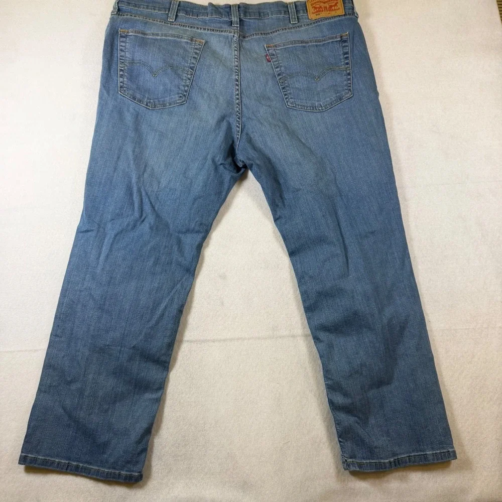 Levis 541 Athletic Taper Jeans Mens‎ 44x30 Medium Wash Blue Stretch 18757-0022